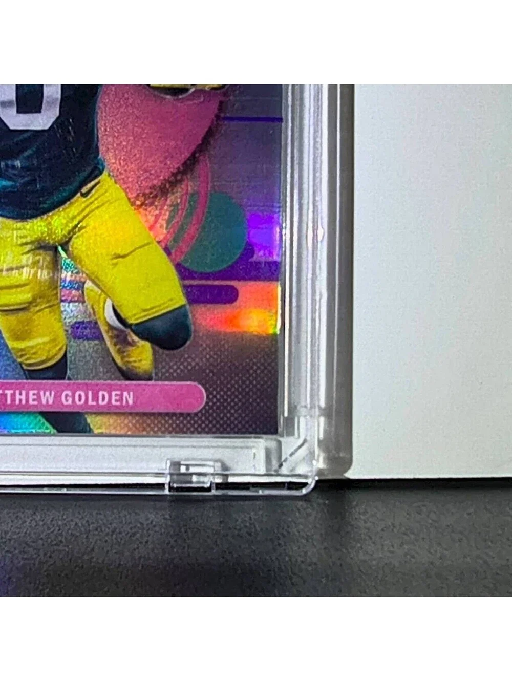 Matthew Golden Rookie 2025 Topps Finest NFL #117 Refractor Green Bay Packers